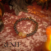 Black Gold Pumpkin Spell Bracelet